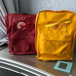 SOLD !!!
FjallRaven bags 16 L (BOTH).